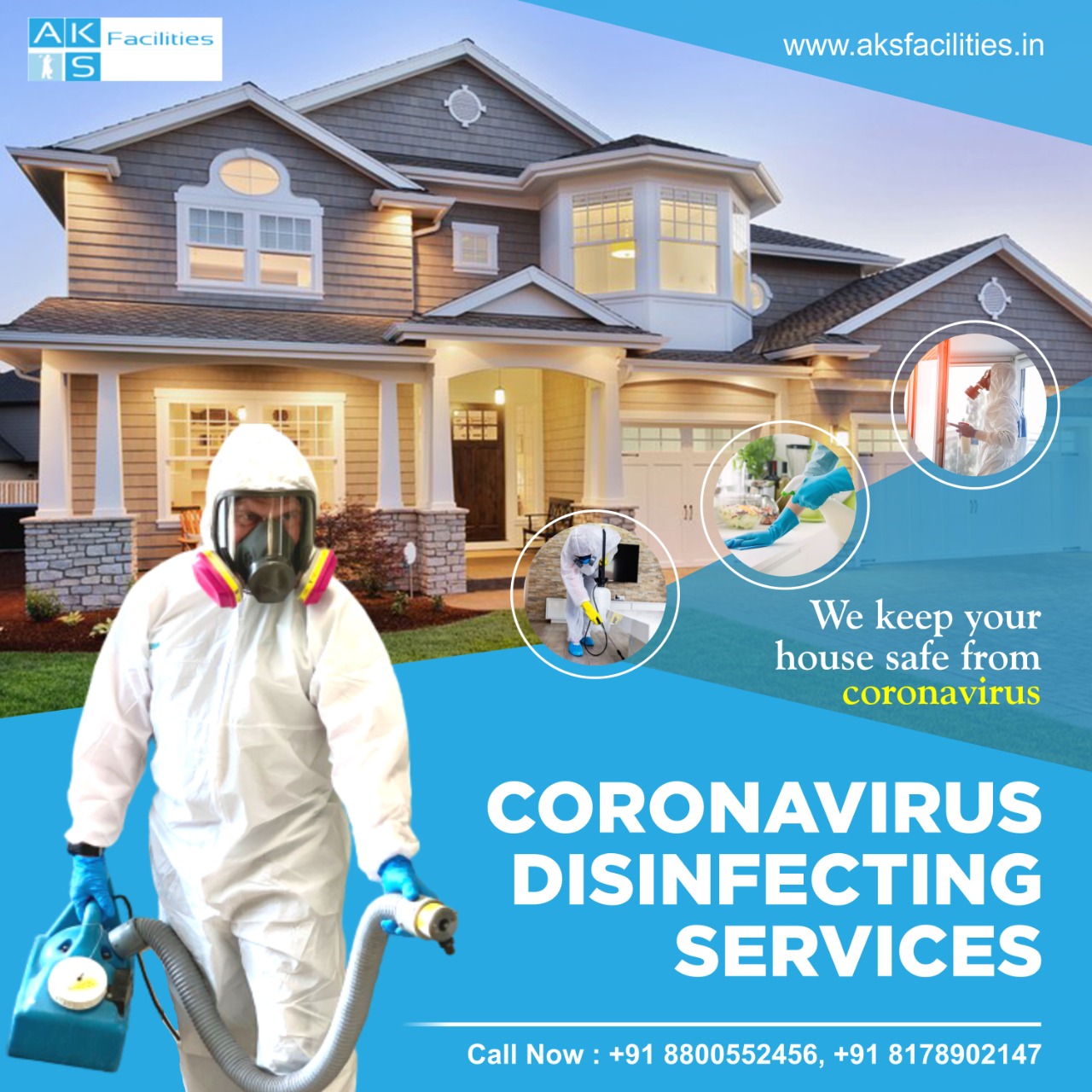 Home Disinfection and Sanitization services, Office sanitization services in Gurgaon