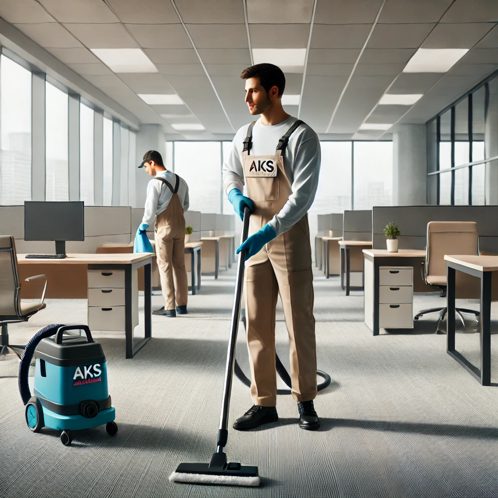 vacant office cleaning