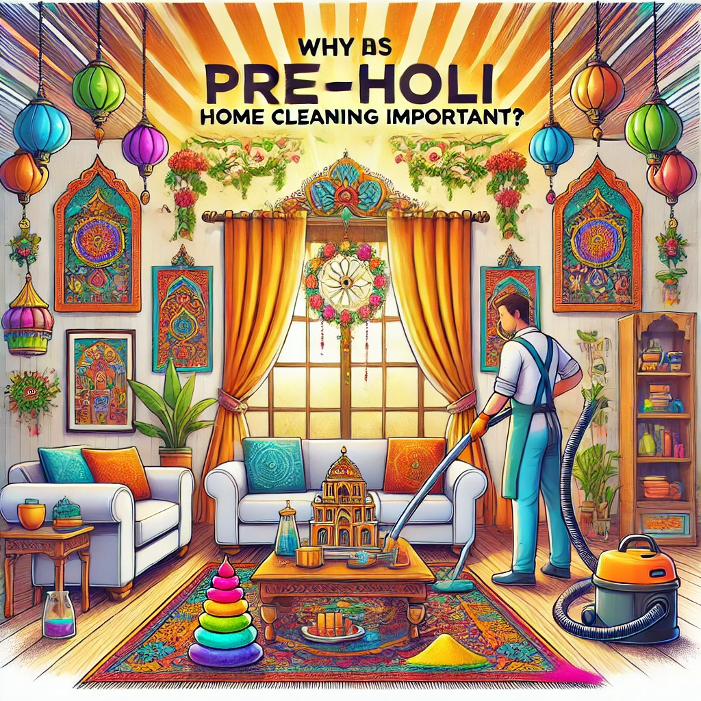 Why is Pre-Holi Home Cleaning Important?