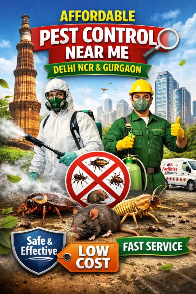 Affordable Pest Control Near Me – Delhi NCR & Gurgaon