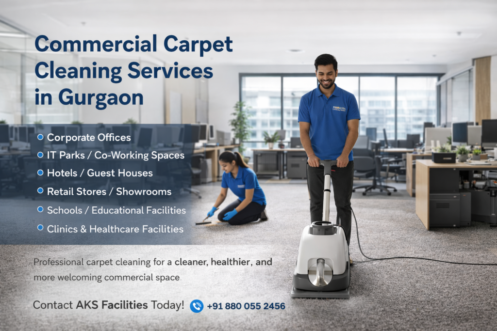 Commercial Carpet Cleaning Services in Gurgaon