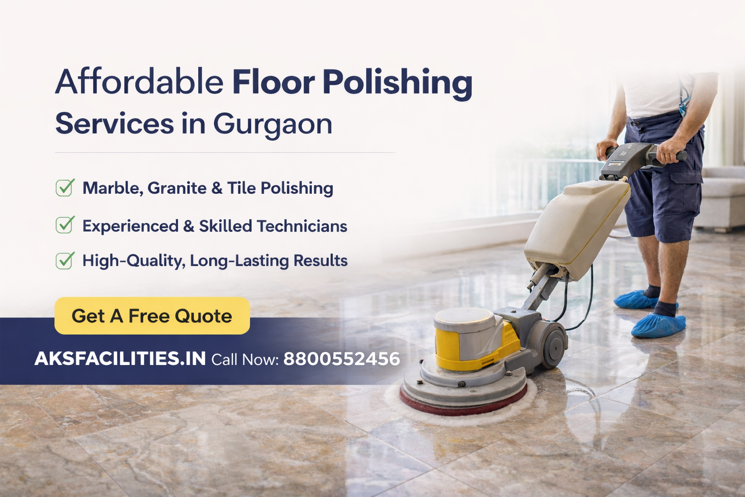 Floor polishing services in Gurgaon