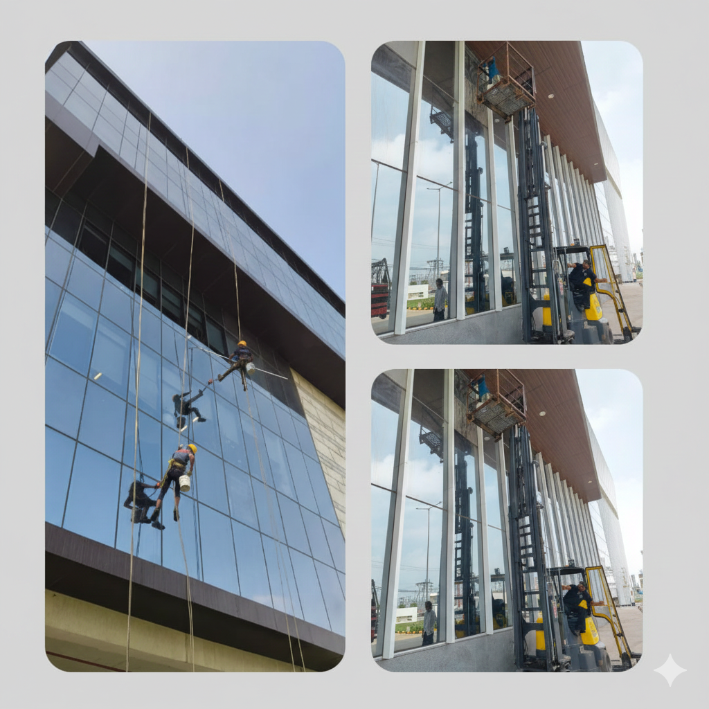 facade cleaning services in faridabad