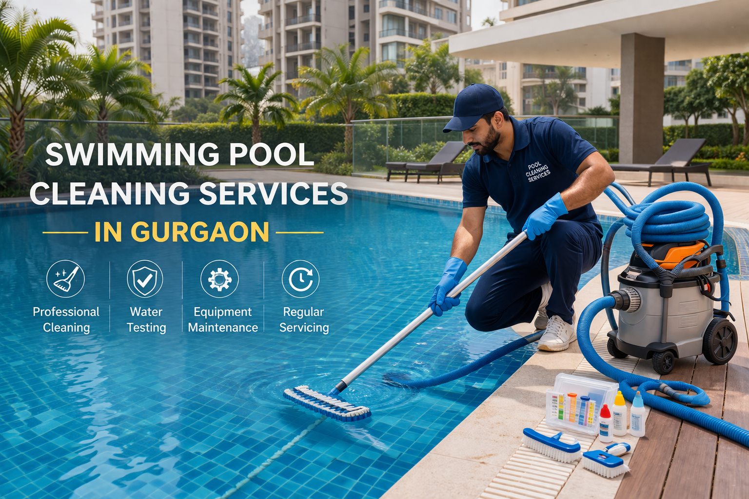 Swimming Pool Cleaning Services in Gurgaon - Professional Pool Maintenance Gurugram