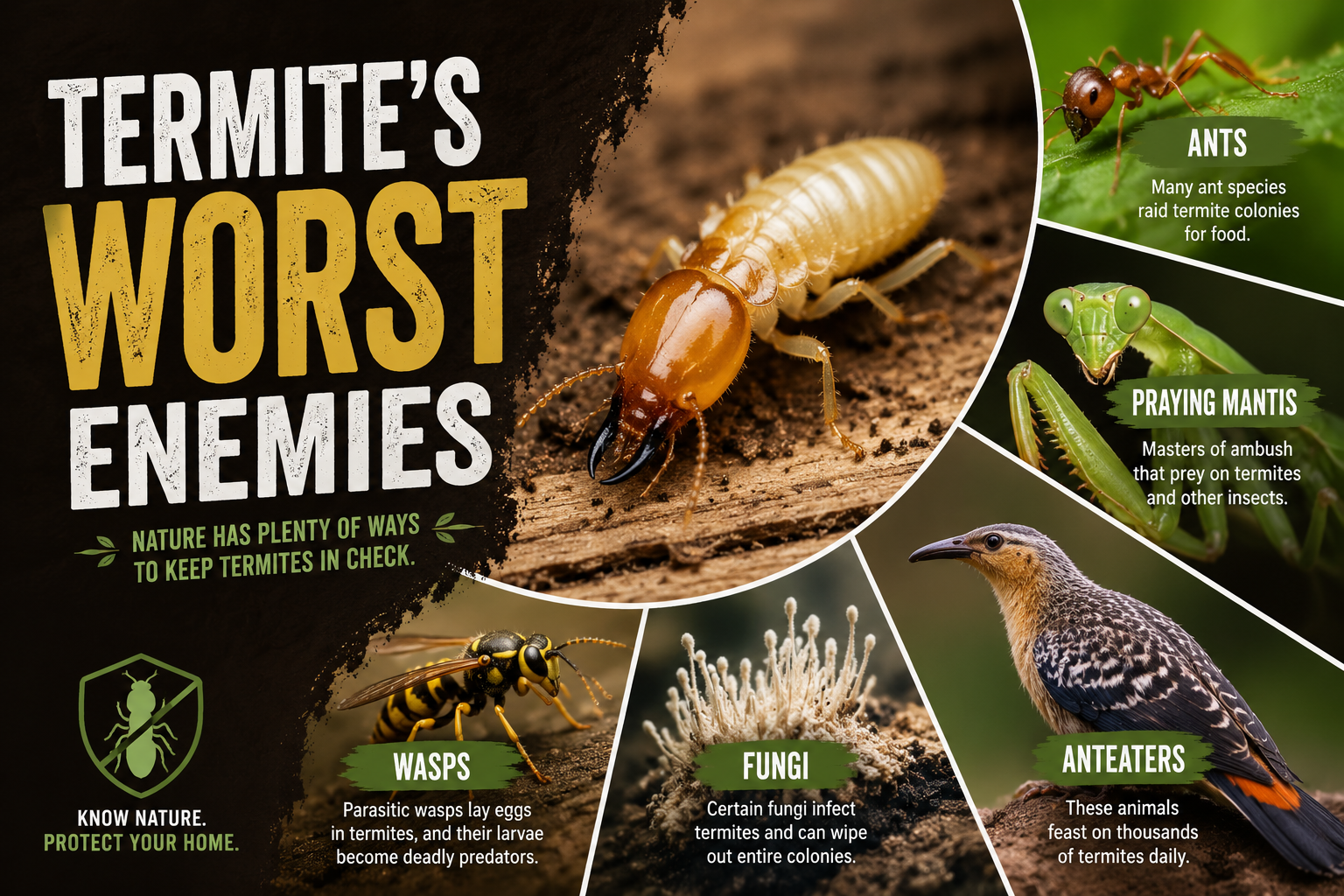 What Is a Termite’s Worst Enemy? Natural Enemies, Anti-Termite Treatment & Complete Termite Control Guide