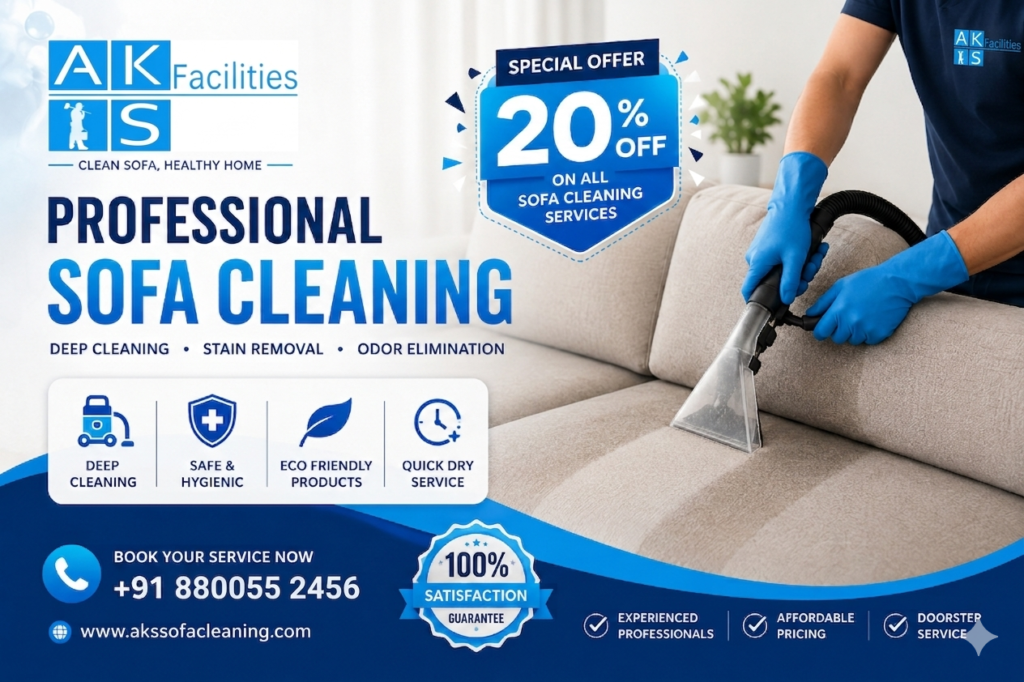 sofa cleaning services in gurgaon