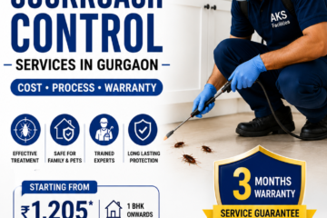 Best Cockroach Control Services in Gurgaon: Cost, Process & Warranty
