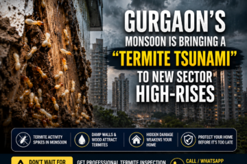 Gurgaon’s Monsoon is Bringing a "Termite Tsunami" to New Sector