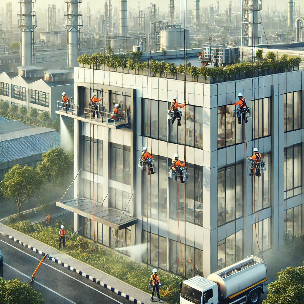 Facade cleaning upto 10000 Sqft 1 facade cleaning services in bawal