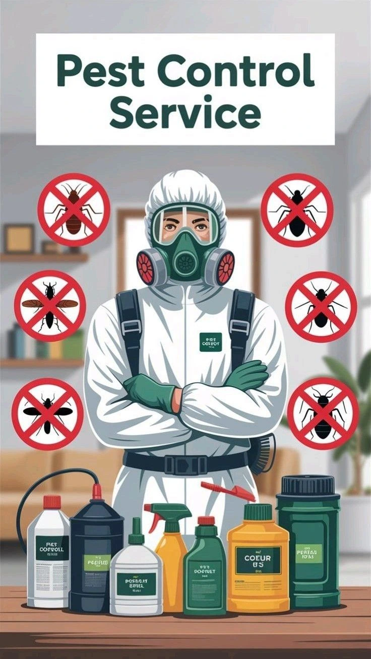 Pest Control at Night or in the Morning